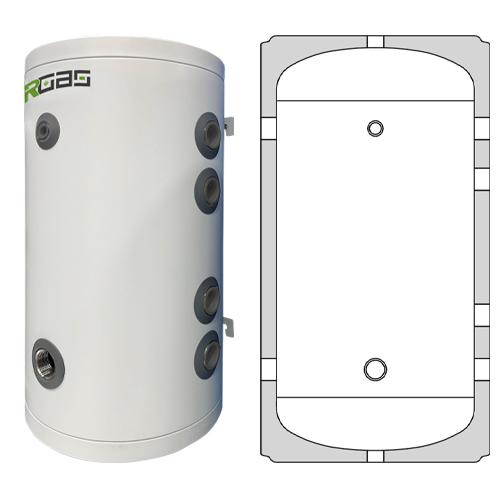 PUSE-X - Stainless steel wall mounted hot&cold storage tank category image
