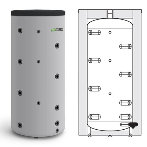 PUS series - Buffers for heating system category image