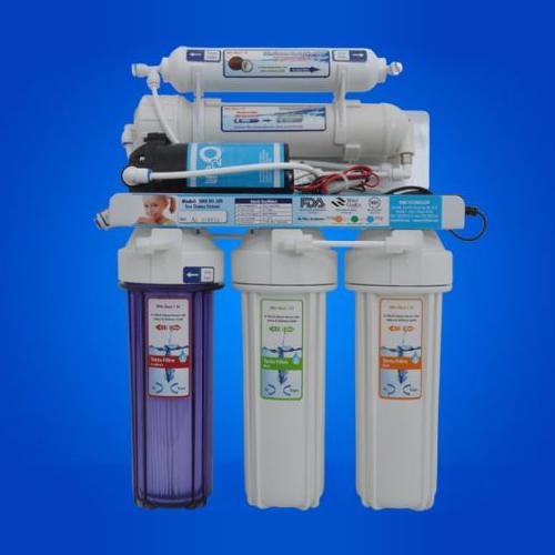 RO-20 water purifier with pressure boosting membrane pump category image
